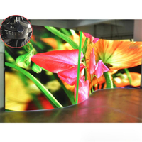 P3.91 Outdoor Indoor Curved Flexible Led Video Display for Rental Show ( 500*1000mm )